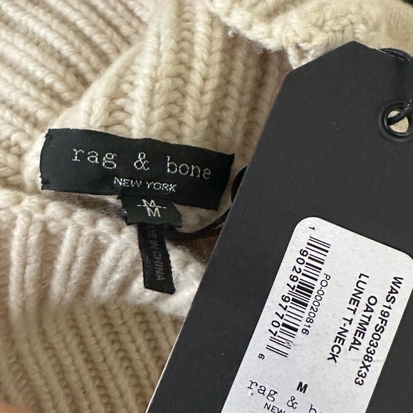 Rag & bone turtle neck cashmere sweater - Picture 6 of 7